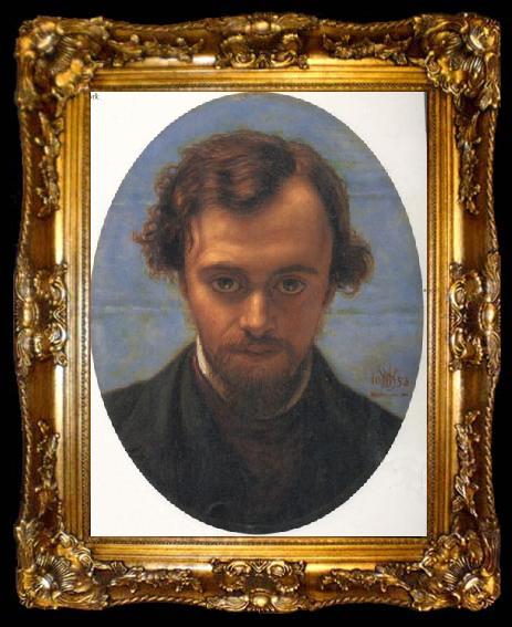 framed  William Holman Hunt Dante Gabriel Rossetti, ta009-2